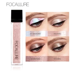 Focallure Diamond 14 Colors Shiny Glitter Eyeshadow Makeup Waterproof White Nude Pink Red Eye Shadow Liquid Eyeshadow Makeup