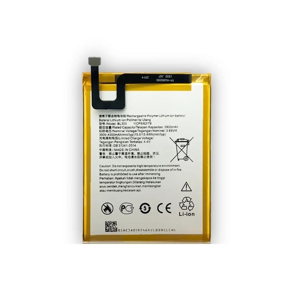 New BL303 3900/4000mAh Battery For Lenovo BL303 Batterie Batterij Bateria + FreeTools