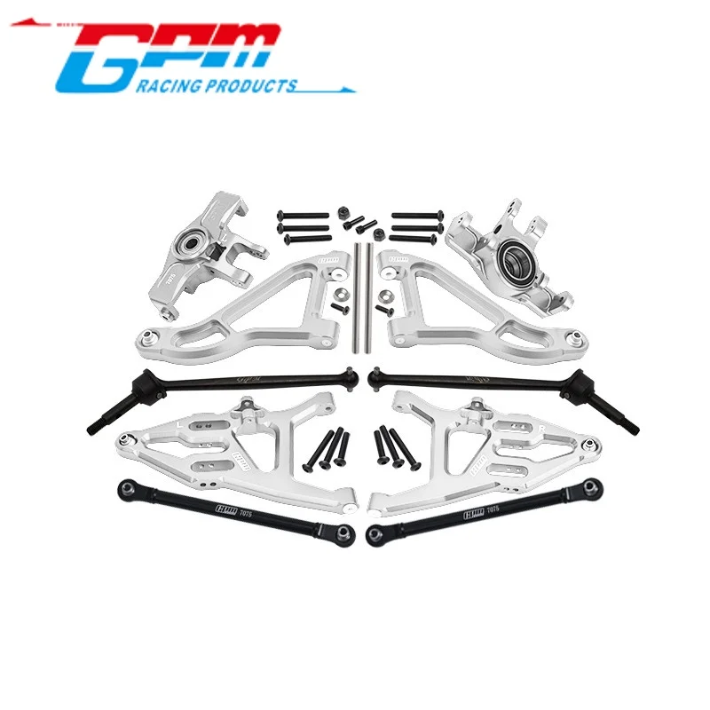 GPM UDR1000 ALUMINUM F UPPER&LOWER ARMS+KNUCKLE ARMS+HARDEN STEEL CVD+SST TURNBUCKLE FOR TRAXXAS 1/7 UNLIMITED DESERT RACER