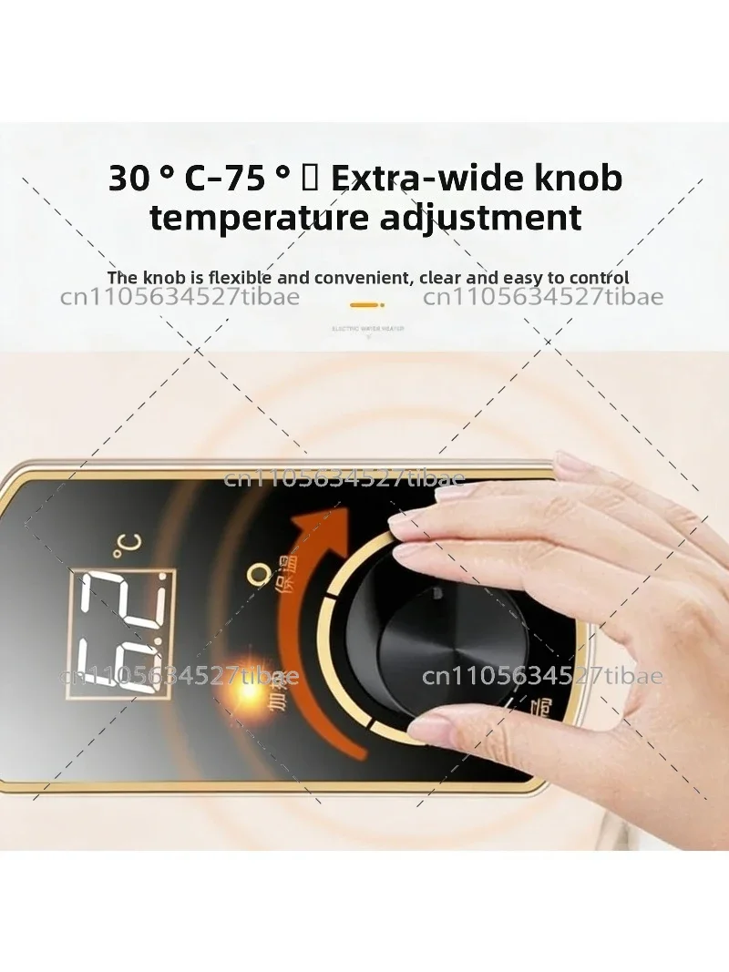 8L 10L 15L Mini Electric Water Heater Kitchen Instant Hot Water Storage Tank Quick Heating