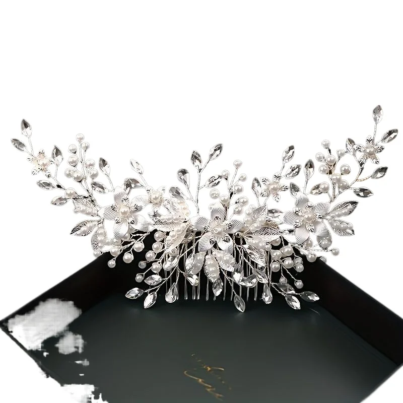 bridal-headgear-rhinestone-hair-comb-accessories-dress-wedding-dress-handmade-wedding-flowers-pearl-disc-hair-style-hair