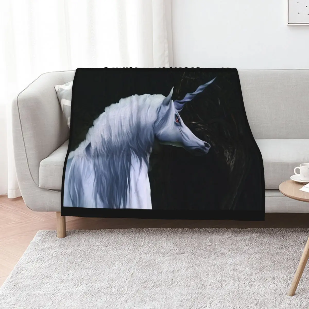 Angry unicorns - B99 Throw Blanket Polar Vintage christmas decoration Decoratives for babies halloween Blankets