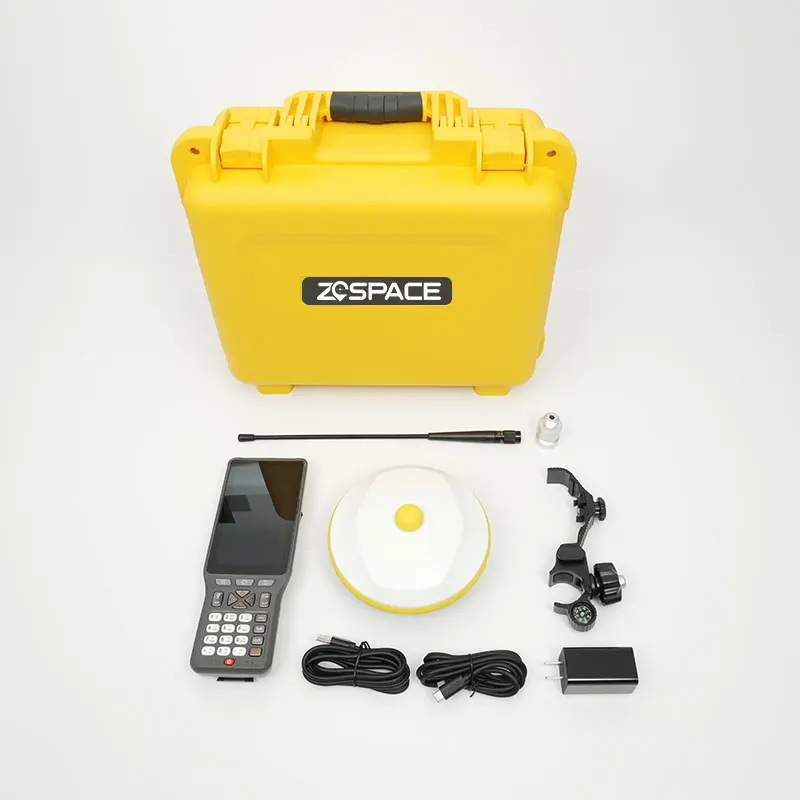 Zcspace T1AR Pro Survey Equipment Cheap Land IMU GNSS Receiver RTK Dgp International Version E Survey Ertk 30  V200