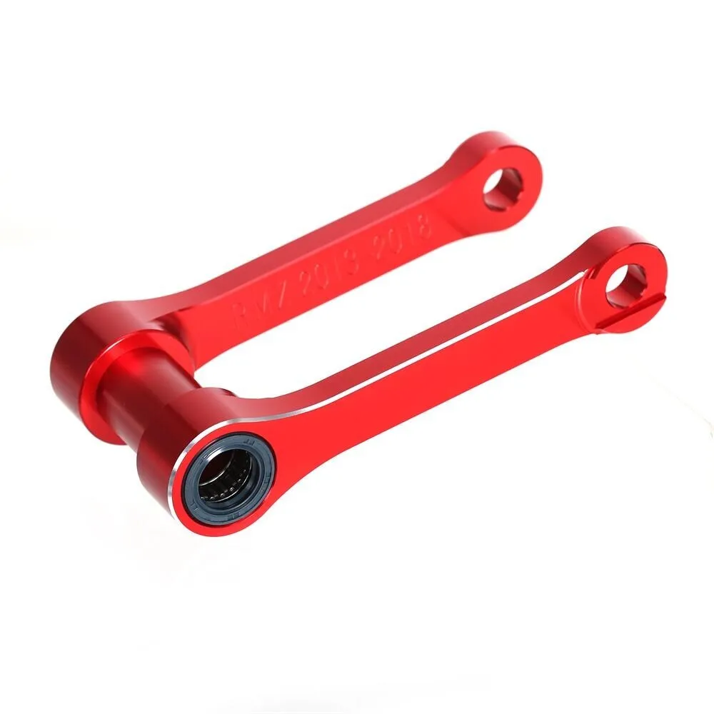 For SUZUKI RMZ250 2013-2018 RMZ450 2013-2017 RM-Z Motorcycle CNC Rear Suspension Lowering Link Accessories