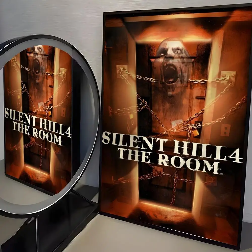 Klassisches Spiel S-Silent Hill 2 Poster, moderne minimalistische Wandkunstdrucke für Schlafzimmer, Wohnzimmer, Heimdekoration, Inneneinrichtung, Geschenk – Detail 15