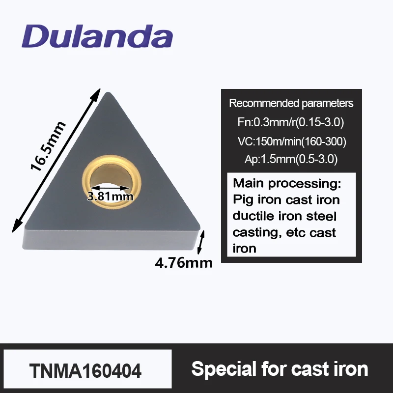 

10PCS 100% Original TNMA160404 08 TNMG160408 LC3115 Carbide Insert Turning Tools Machining Cast Iron Metal Lathe Tools