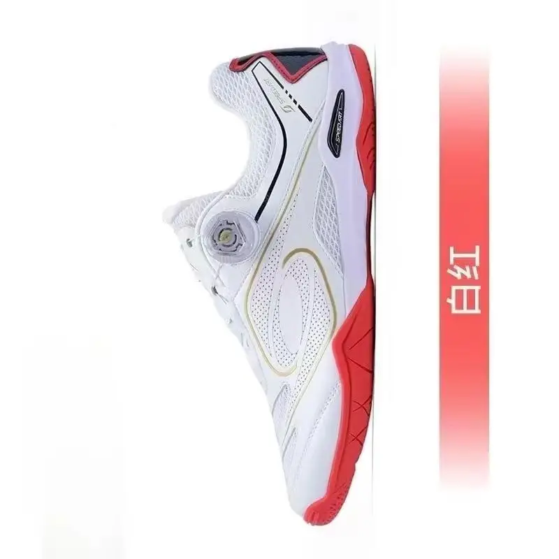 Original Brand Professional Table Tennis Shoe Top Quality Badminton Trainers Athletic Shoe Designer Quick Lacing Badminton Shoe