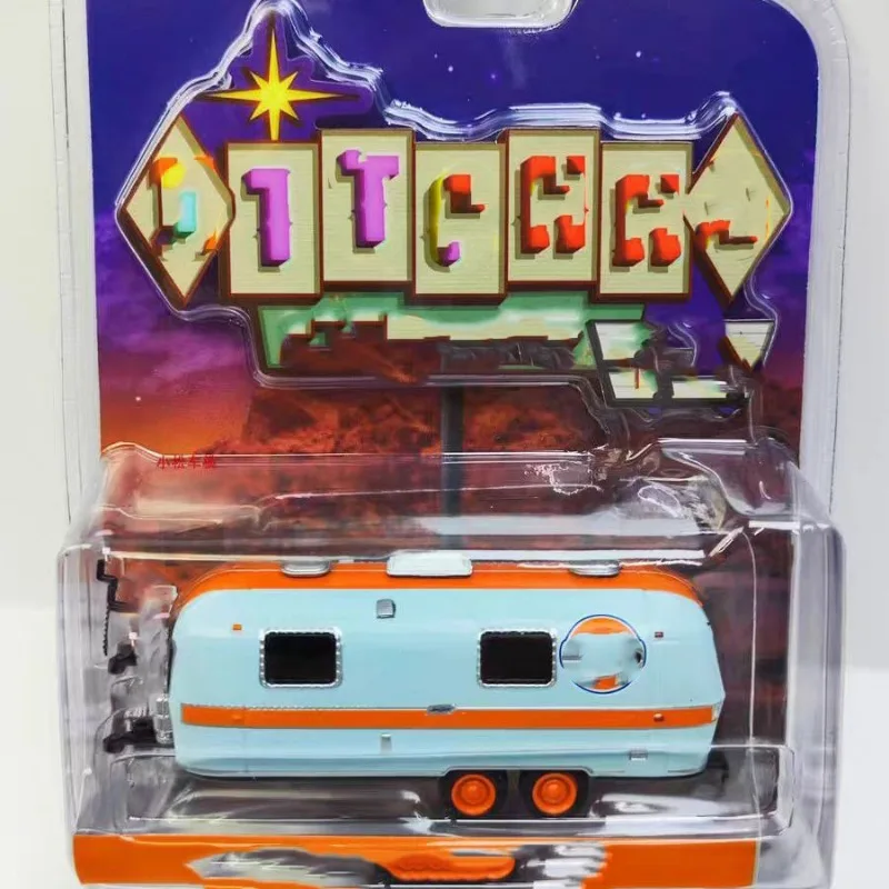 Modelo simulado Bay RV Coleção de produtos acabados Ornamentos Novo modelo de carro de simulação com embalagem