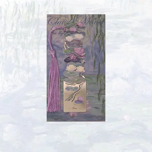 Aesthetic Book Page Clip Floral Painting Metal Bookmark Hollow Metal Book Accessories Student Reading Mark Stationery Gifts - Image 9