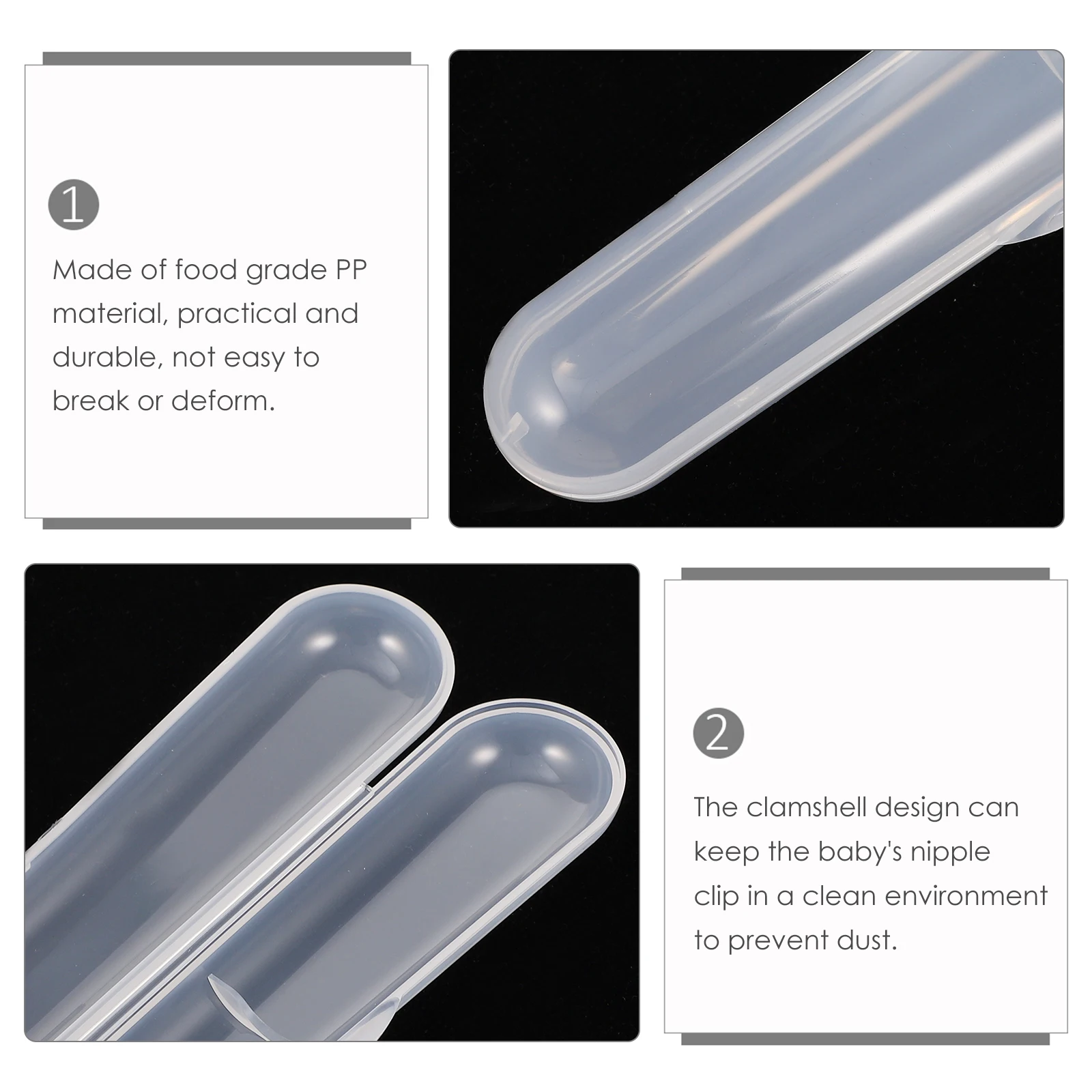 

6 Pcs Baby Silicone Spoon Infant Utensils Container for Kids Spoons and Forks with Case Toddlers Organizer