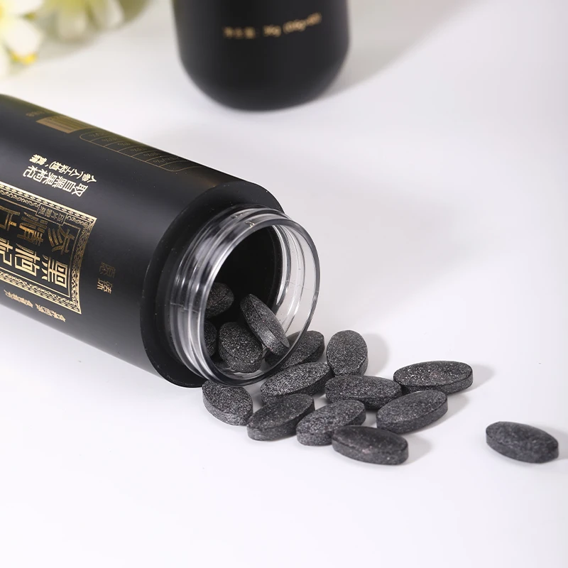 قرص مستخلص التوت والجينسنغ الأسود (حلوى مضغوطة)