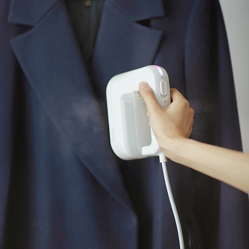 Mini Handheld Steam Iron Electric Garment Steamer Hanging Machine Portable Travel Clothes Ironing Machine 1100W 8 Holes Steam 22