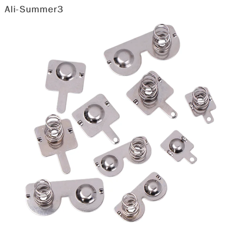 20 pezzi giocattolo fai da te accessori per telecomando foglio a molla foglio di contatto AA/AAA scatola batteria fogli positivi e negativi