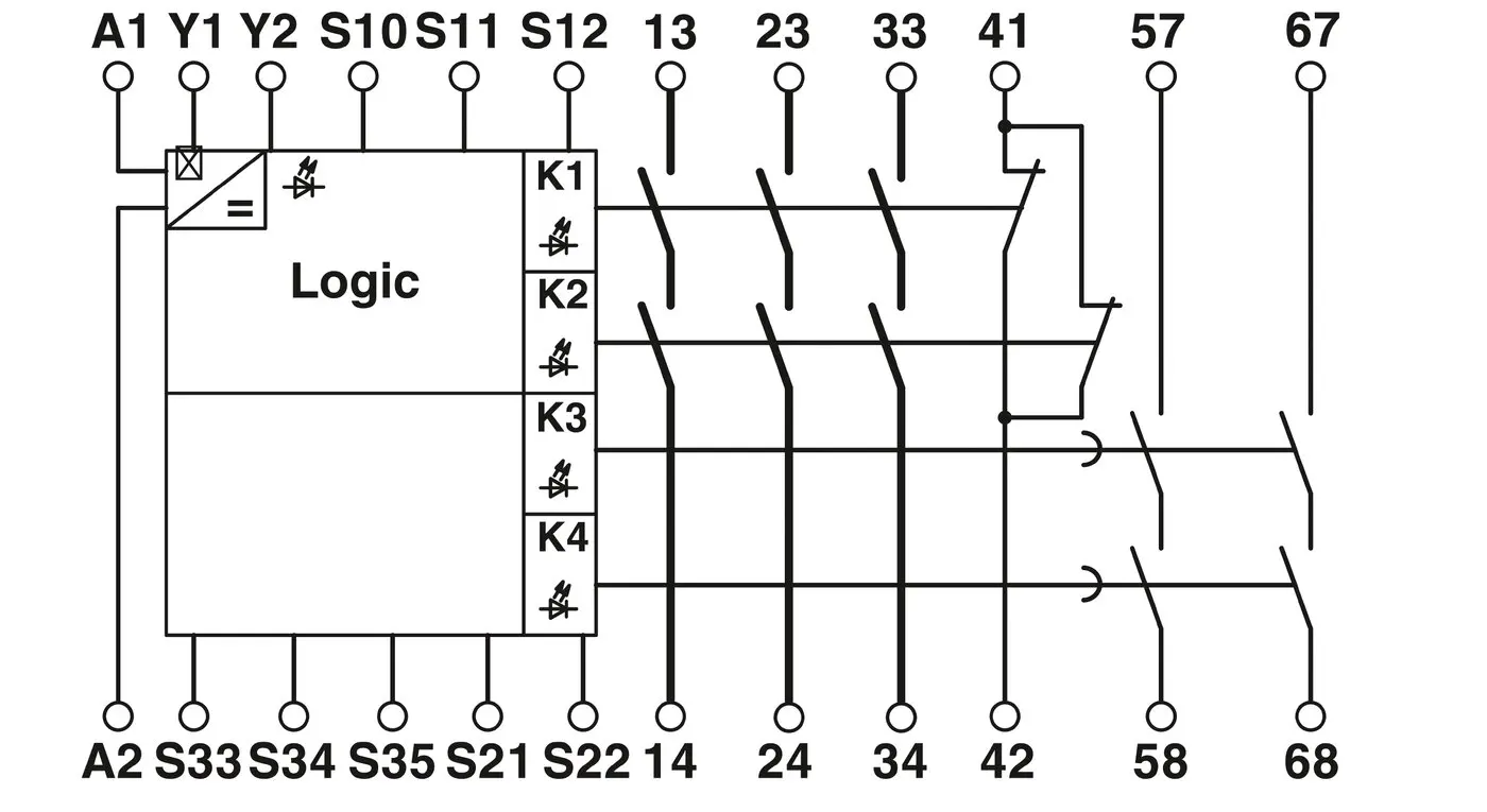 2981428 PSR-SCP-24DC/ESD/5X1/1X2/300 Phoenix Contact Safety Relays