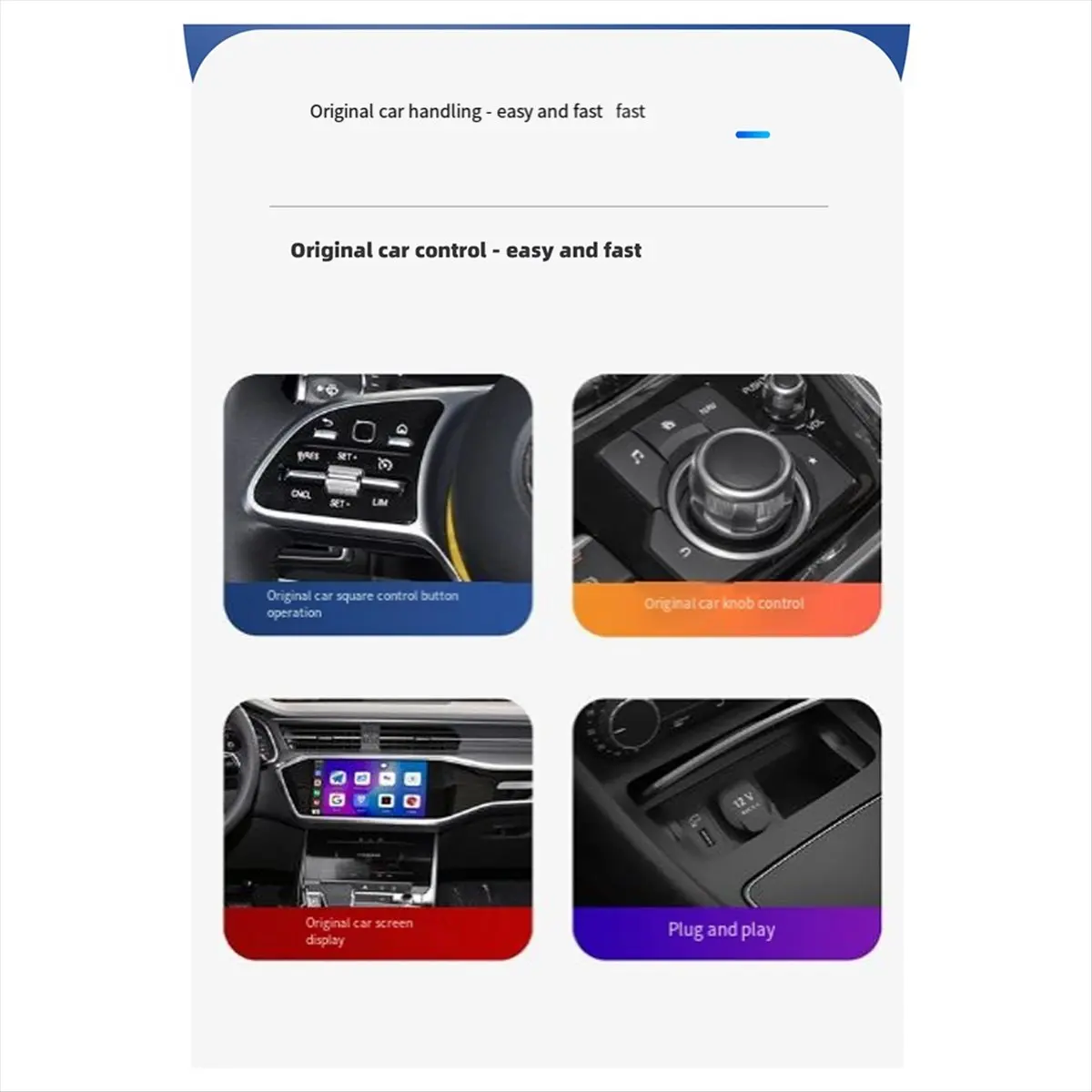 

Беспроводной CarPlay/Android Auto Magic Box Y69A: Устройство для потоковой передачи данных в автомобиль, CarPlay AI Box с системой Android 13, мультимедиа