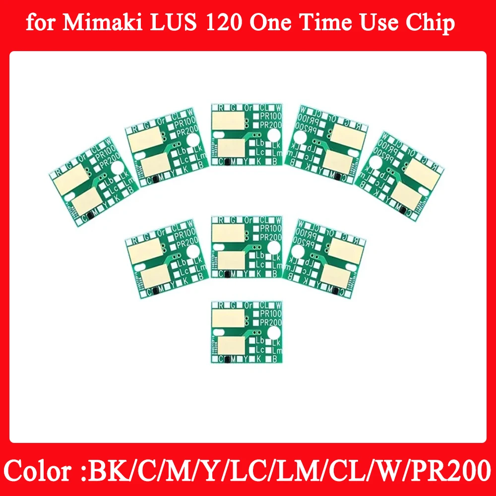 

Чип LUS120 для чипов Mimaki емкостью 1000 мл, одноразовый чип LUS120 для Mimaki JFX200 JFX500 SIJ-320UV UJF-3042 UJ-F6042