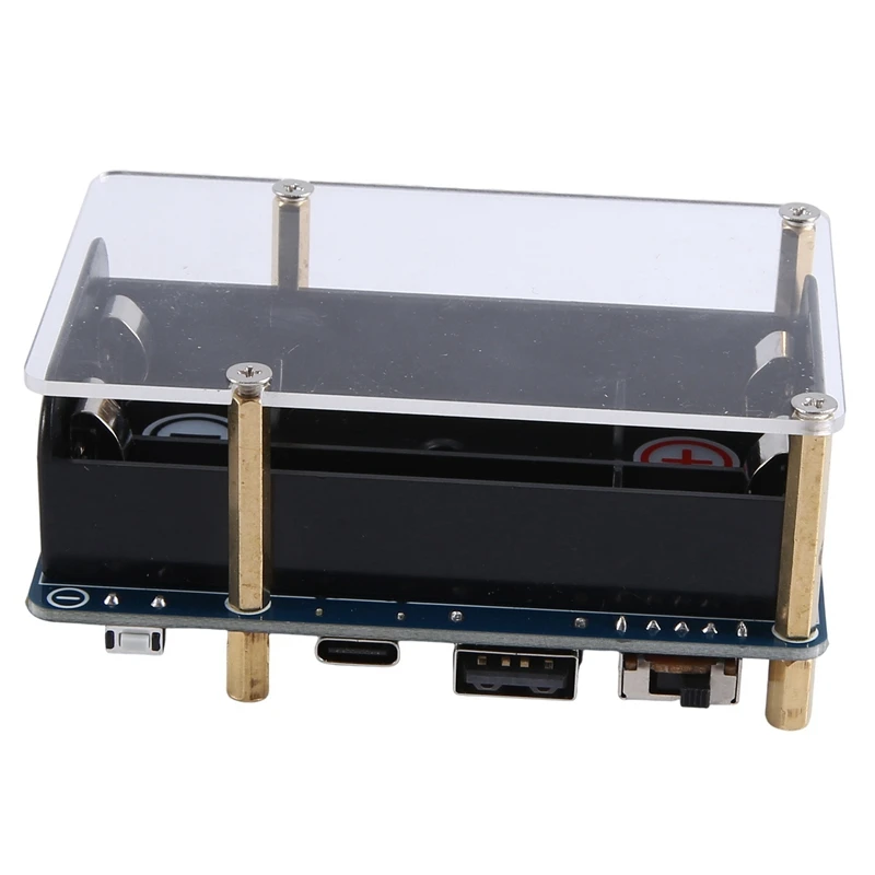 Módulo de fuente de alimentación Power UPS para Raspberry Pi, dedal de capacidad ininterrumpida, carga, descarga, salida de 5V