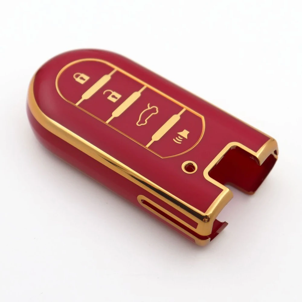 4 Buttons TPU Car Key Case Cover for Toyota Rush for Daihatsu Tanto LA600S LA800S LA610S LA150S Auto Accessories