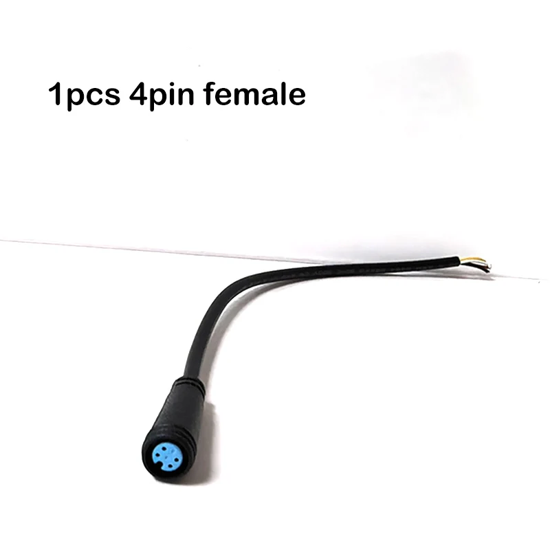 7mm M7 2 3 4 5 6 Pin-Kabelstecker, 1 Stecker auf 1 Buchse, wasserdichter Sensor-Stecker für E-Bike, Elektrofahrrad, 0,2m/1m