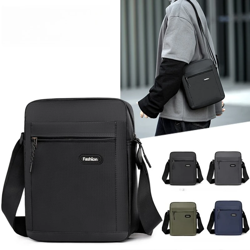 

Сумка через плечо Urban Commuter — модный оксфордский слинг через плечо с карманом для телефона (деловой и повседневный стиль)