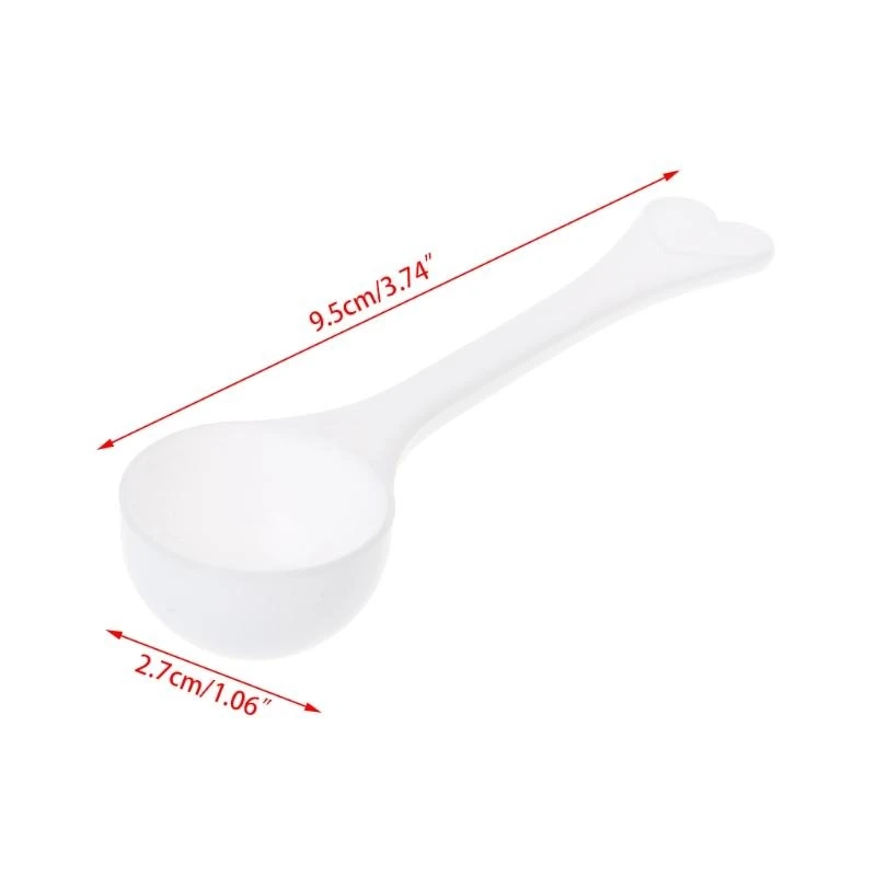 Cucchia misurazione in polvere latte 1/3/5/10G Coops Spoon Coffee Pet Cereal