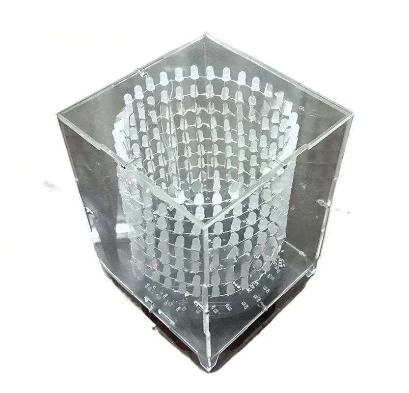 LED Light Cube, Dream Aperture, Music Spectrum FOR 8X32 Dot Array, Electronic DIY Production Kit Parts