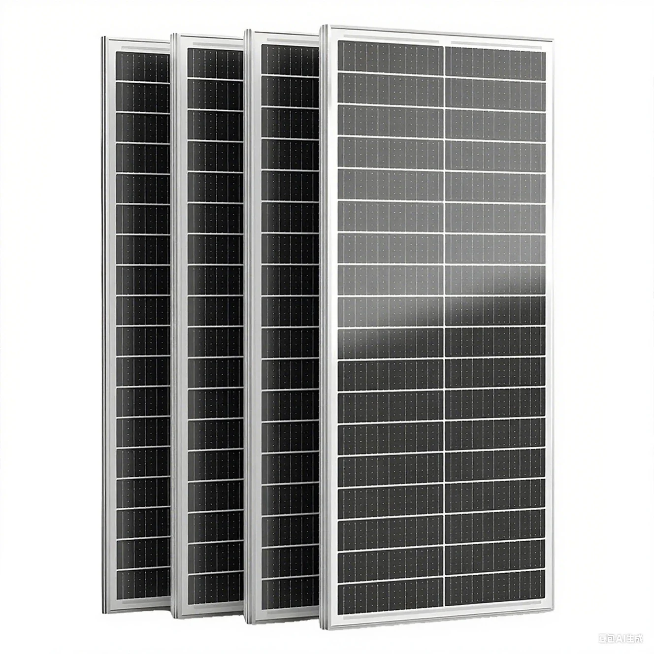 Rvpozwer 400 W/200 W/100 W 12.8 V 18BB N-Type Monokristallijn Zonnepaneel Hoge Efficiëntie Cellen Waterdicht voor Tuin Dak Off-Grid