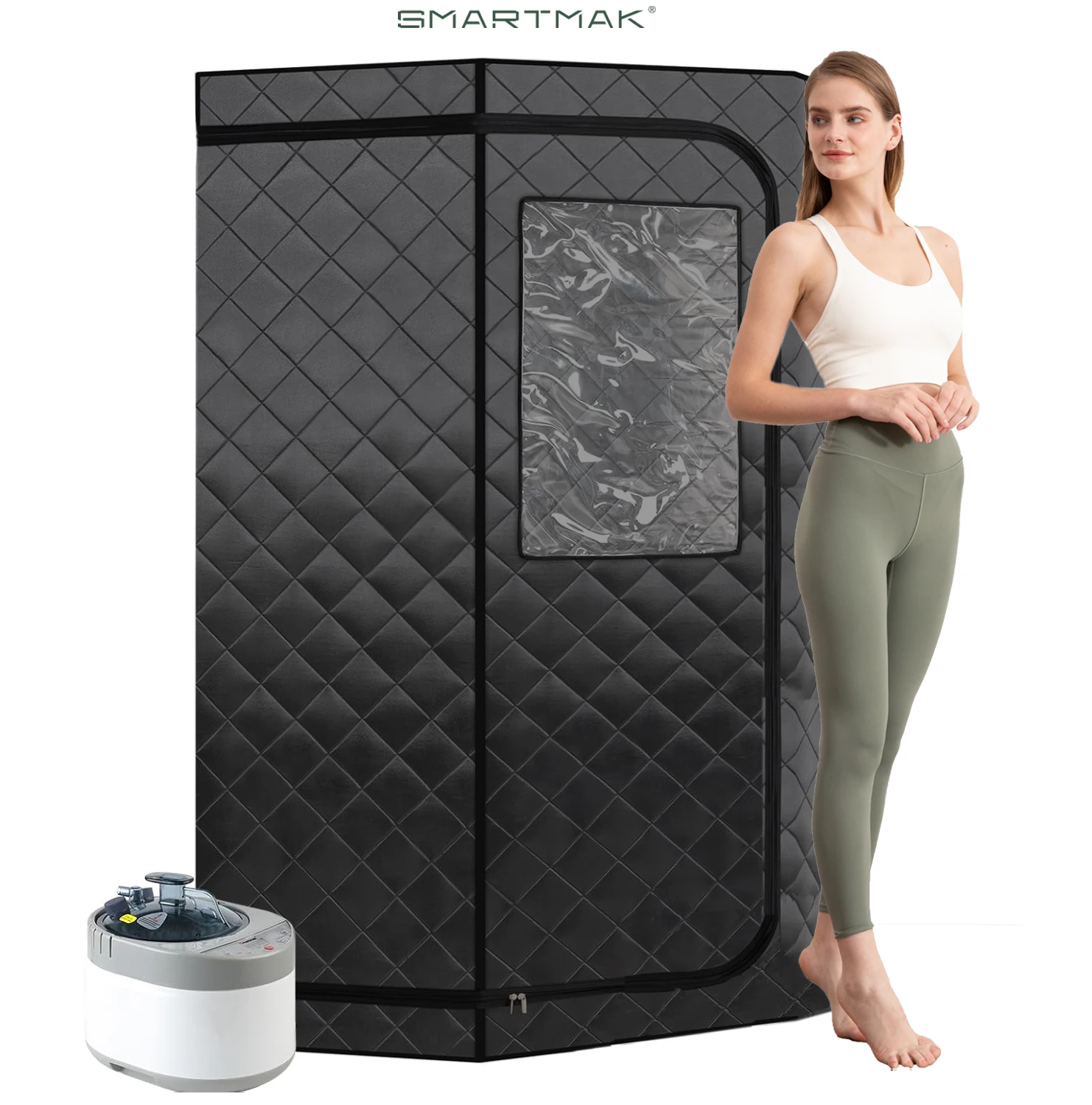 Portable Sauna for Home Full Size Steam Sauna Tent for Relaxing Personal Full Body Home Sauna Spa with 4L 1500W Steamer