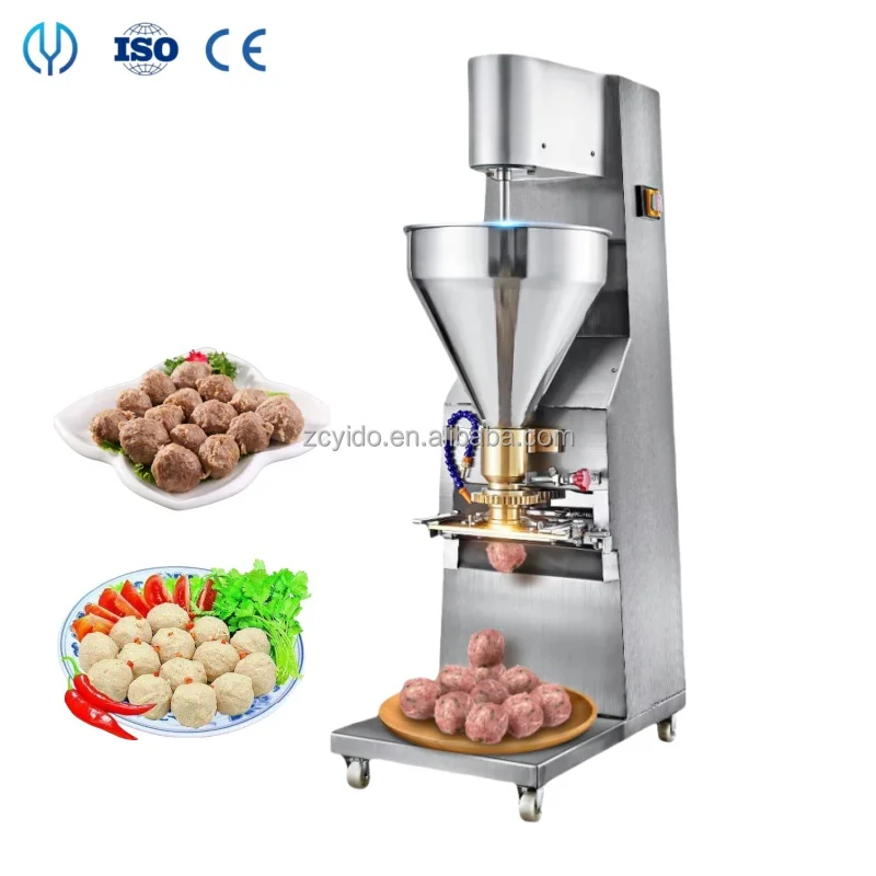 

Automatic Big Food Maker Ball Pork Meat Stuffed Meatball Processing Making Machine