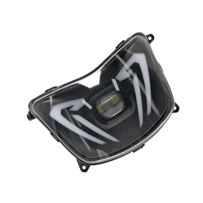 

НОВАЯ светодиодная фара для мотоцикла BOXER CT100 KS Enduro, регулируемые дневные ходовые огни высокого/низкого света