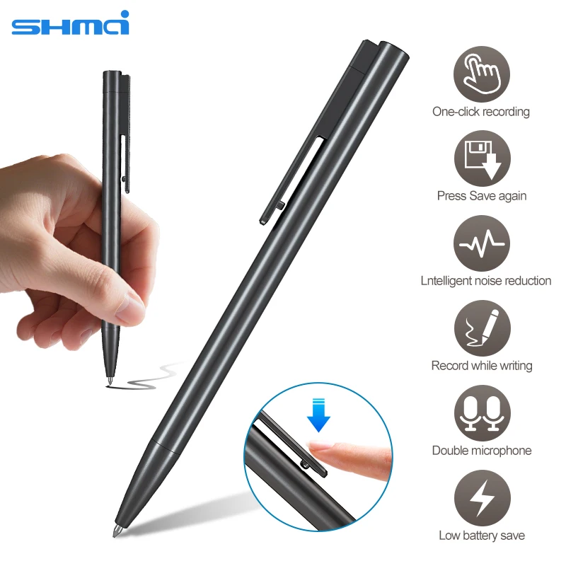 Professional Voice Recorder Portable Voice Recorder Voice Activated Audio Recorder Noise Canceling Recorder MP3 Player - Image 2