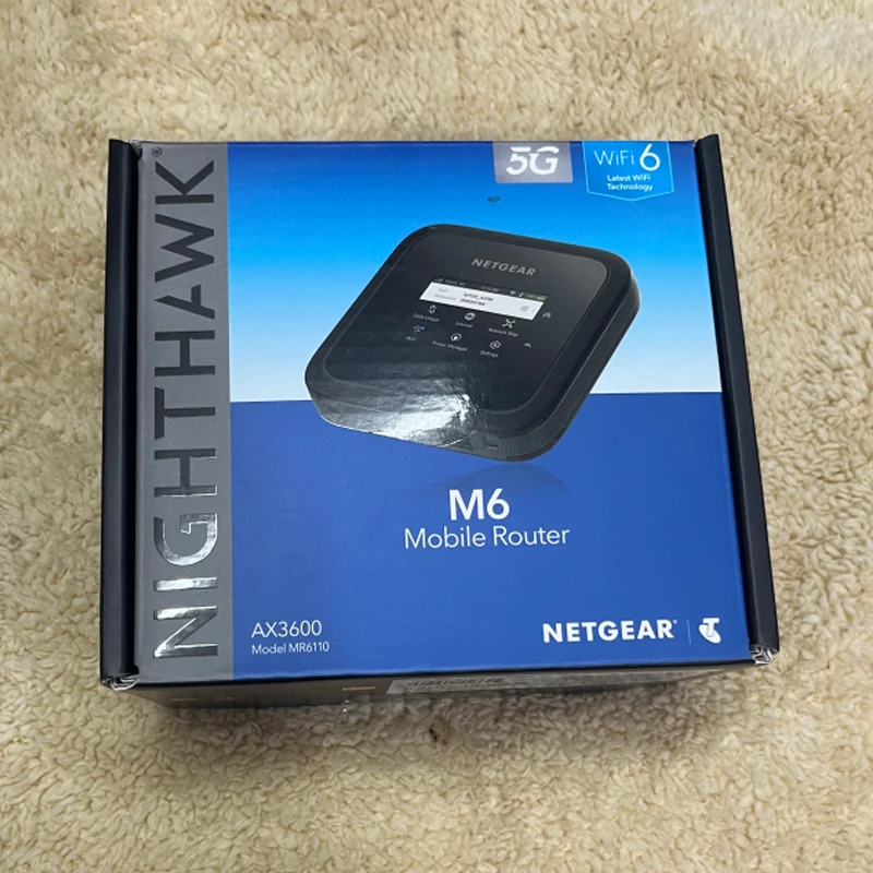 NETGEAR MR6110 5G WiFi 6 Mobile Hotspot Router With 5G Sub-6 bands（99%new with box Australia version）