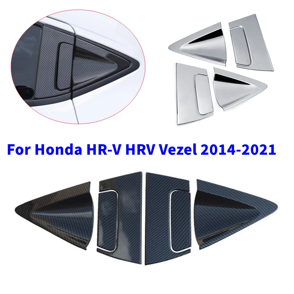 

1 Set For Honda HR-V HRV Vezel 2014-2021 Car Exterior Door Handle Bowl Cover Frame Trim ABS Protective Sticker Accessories