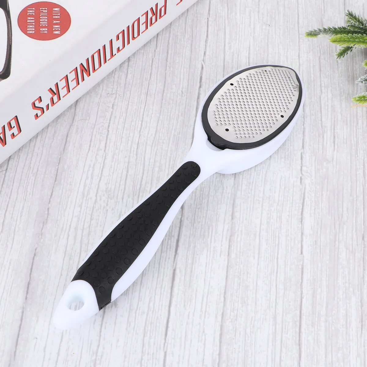 1Pcs Foot Callus Remover Stainless Steel Double-Side Portable Durable Dead Skin Remover Exfoliator for Smooth Feet
