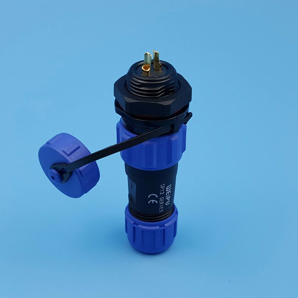 Securely Wired SP13 Series Waterproof Circular Connectors (IP68) Designed for Safety in Hazardous Applications