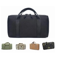 Tactical Pistol Gun Carry Bag Case for Glock 17 Beretta PX4 G2C Shockproof Padded Magazine Pouch Universal Handgun Bag