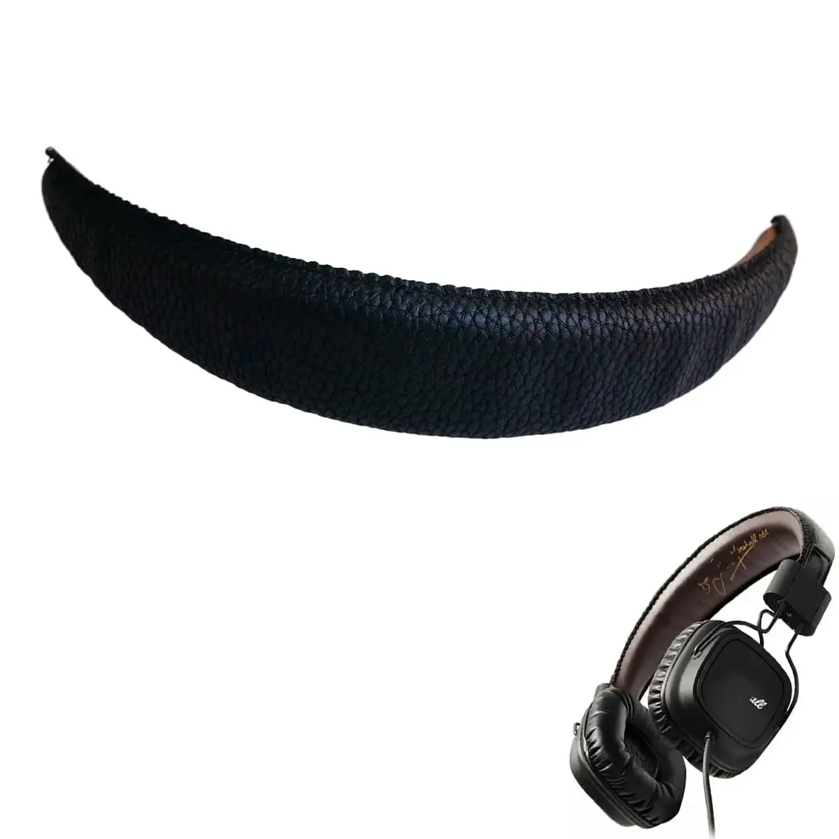 マーシャルメジャーヘッドセット、メジャーIIおよびその他のモデルと互換性のあるv-mota-headパッド、1個