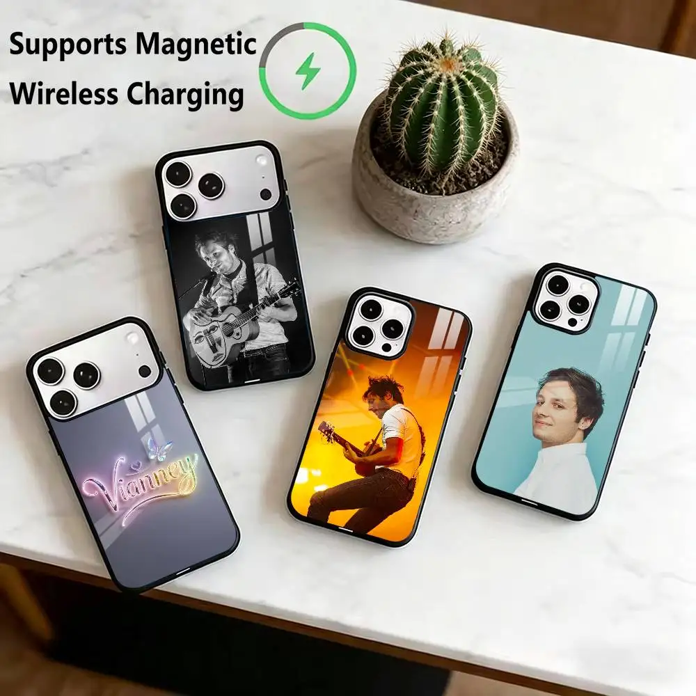 Funda para Teléfono Vianney Dumbo-O Singer para iPhone 17, 16, 15, 14, 13, 12, 11 Plus, Pro, Compatible con Carga Inalámbrica Magnética