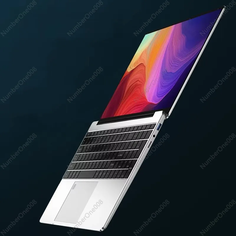 كمبيوتر محمول للألعاب مقاس 14.1 بوصة جديد تمامًا مع معالج 2.4 جيجا هرتز N3350، وذاكرة 8 جيجا بايت وذاكرة قراءة فقط 256 جيجا بايت، وشاشة عالية الدقة، مناسبة للألعاب Win 11