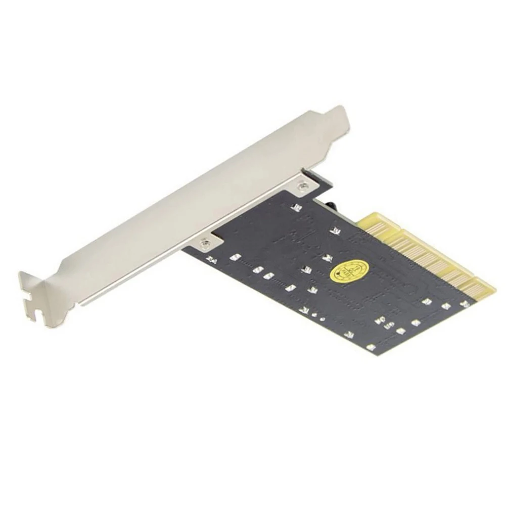 4 Port PCI Expansion Card RAID 0 1 5 Adapter With Silicon Image 3114 Chip For PC Desktop Server Storage Upgrade Tool Accessory
