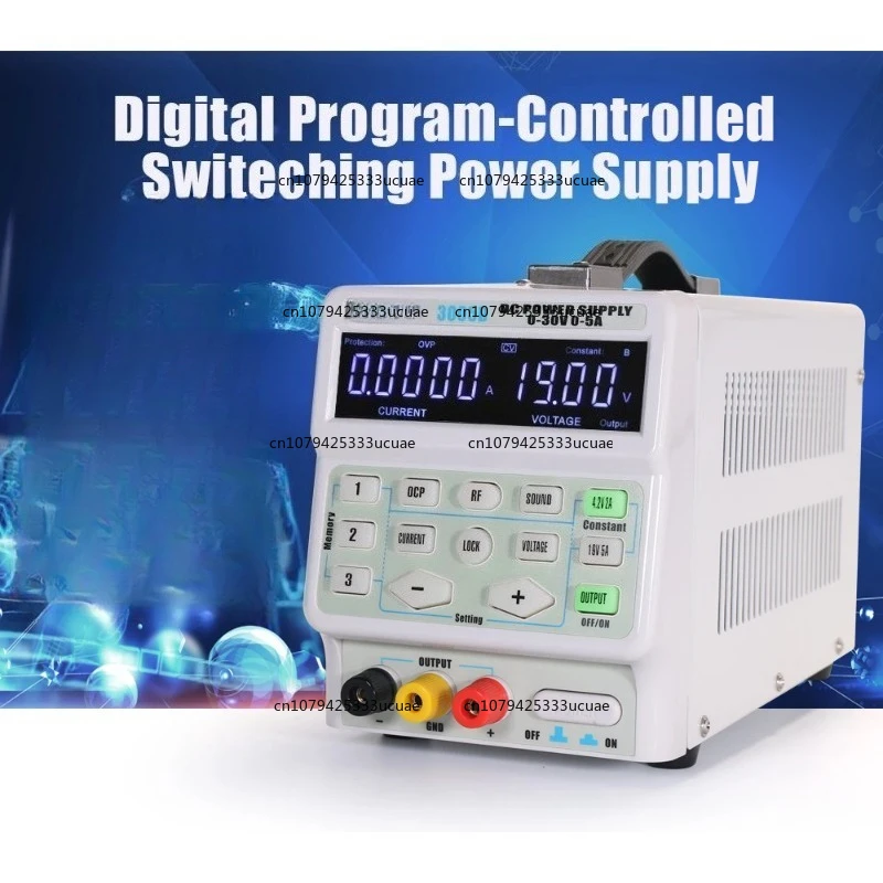 3005D Adjustable DC Power Supply 30V 5A Lab Bench Power Supply Programmable Voltage Regulator Stabilizer 110V/220V