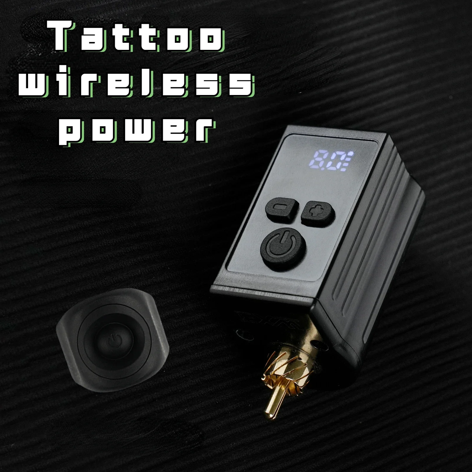 

Wireless Tattoo Power Supply 1400mHa Mini Portable Tattoo Battery Silicone Ring RCA Connector Rotary Tattoo Machine Accessory