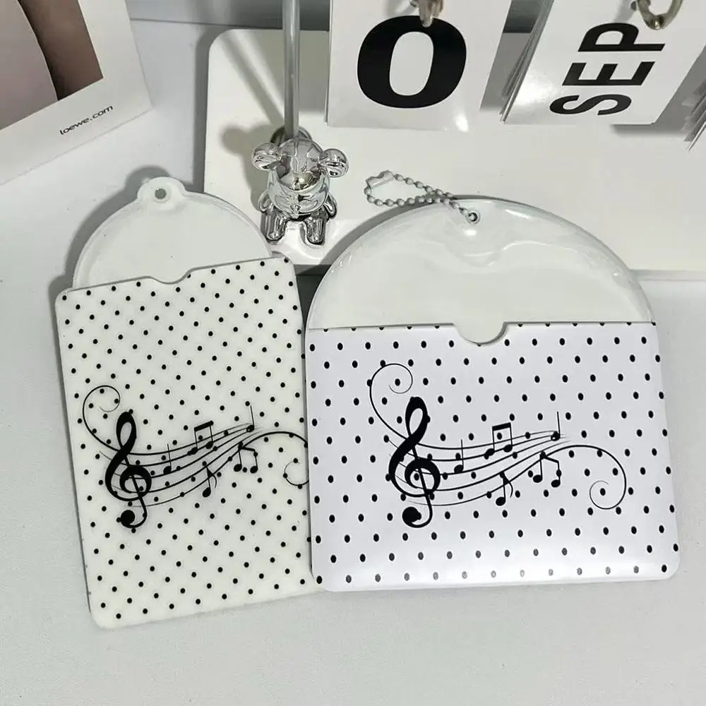 Musical Note Wings Photocard Holder Idol Photo Card, Campus Card Storage Display Card Protective Sleeve Personalized Card Holder