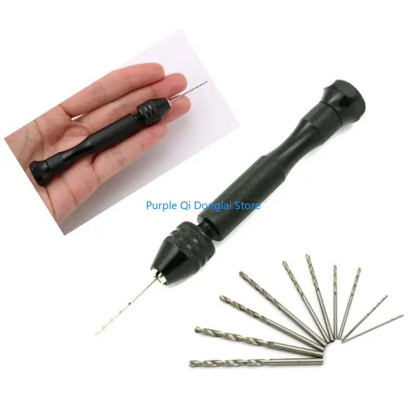 L21E 1 Set for Sharp HSS Micro Mini Twist Drill Bits Epoxy Steel Manual Craft Mini