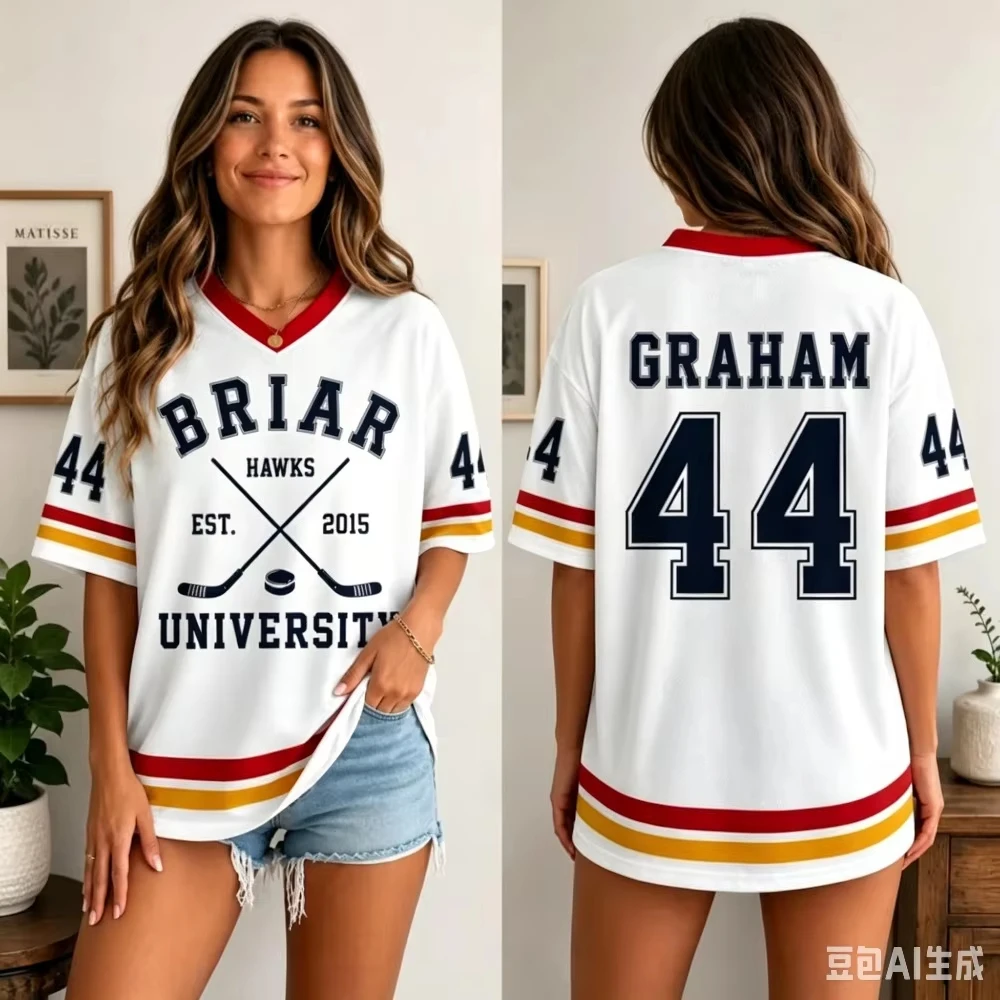 Men'S Fashion University - Summer Off Campus Briar University Jersey