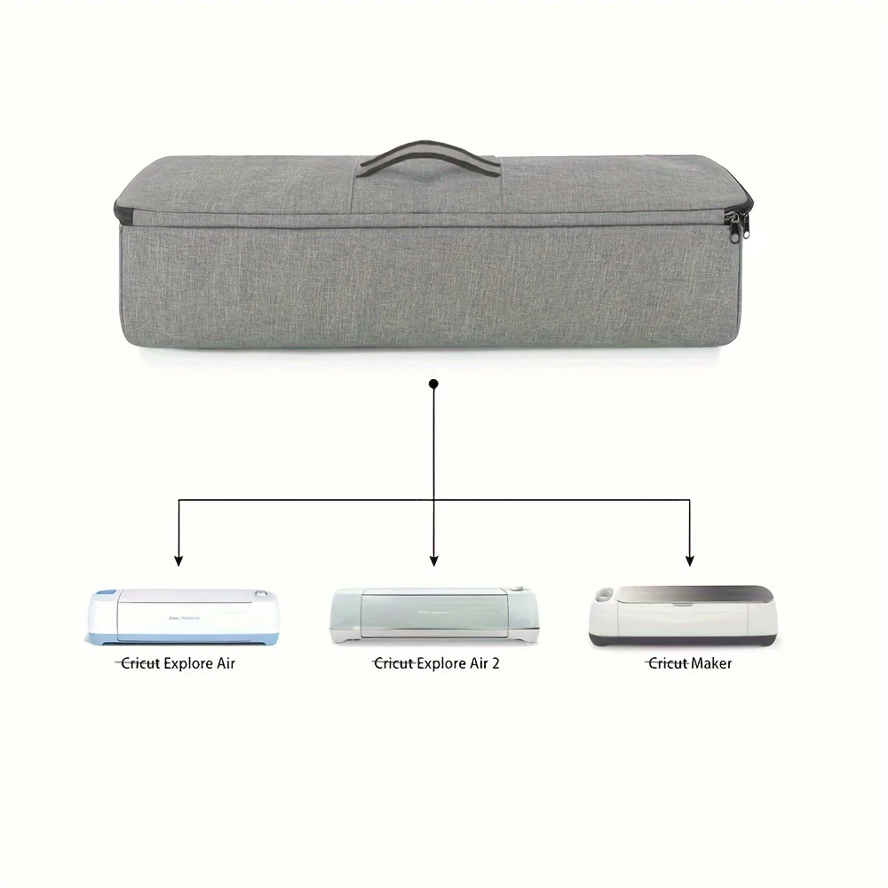 Carrying Case Compatible with Cricut Explore Air and Maker, Foldable Carrying Bag Compatible with Cricut Explore Air and Supplie