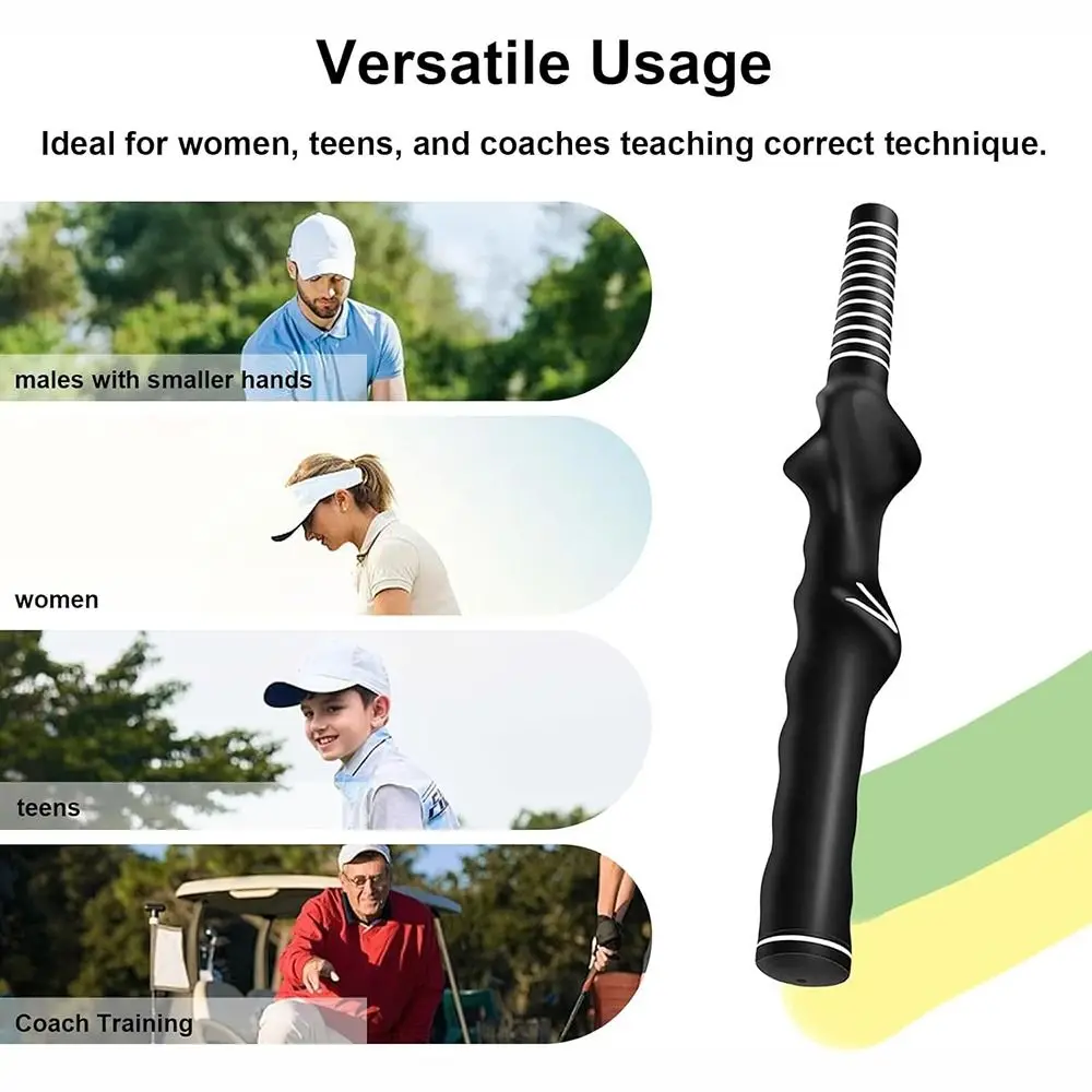New Right-Handed Golf Swing Training Grip Left-Handed Black Golf Club Grip Universal Golf Grip Women