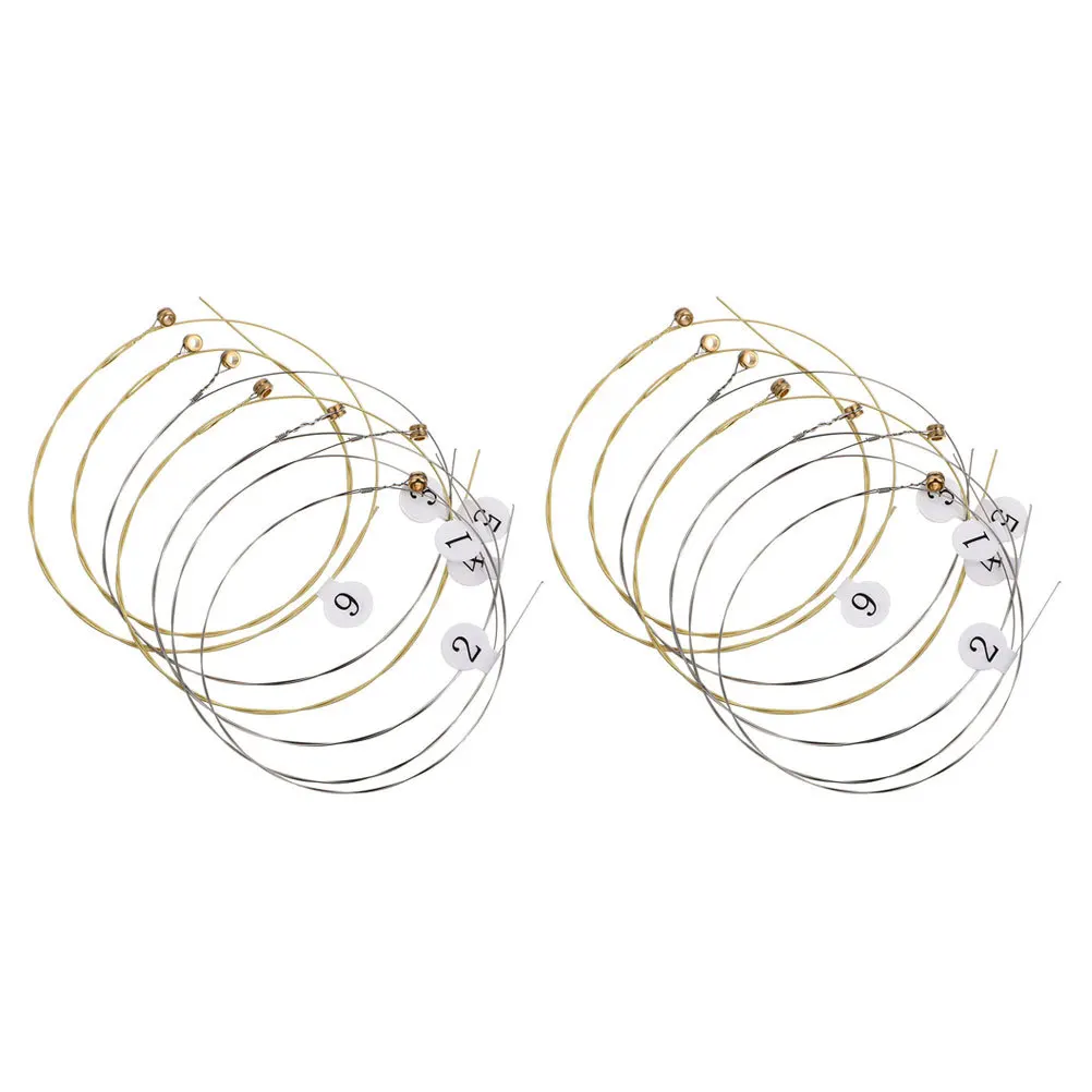 

19Pcs Lyre Strings Professional Grade Steel Replacement Parts Strong Resilient Easy to Install Sweet Resonant Sound Lyre String