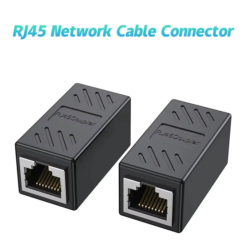 1/20pcs RJ45 Ethernet Coupler Female to Female RJ45 Extender Adapter For Cat7/Cat6/Cat5e Cable Extender For PC/Router/PS5/Xbox