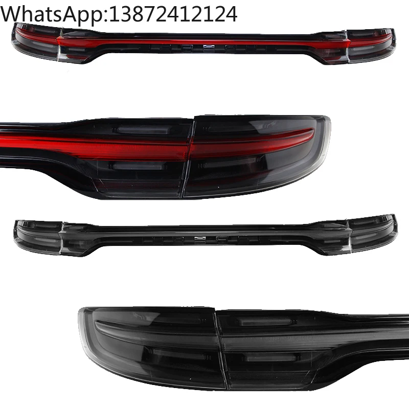 

YU GUANG for Porsche Macan Taillights 2014 2015 2016 2017 Back Brake Rear Light Upgraded Through Type LED Taillights Assembly